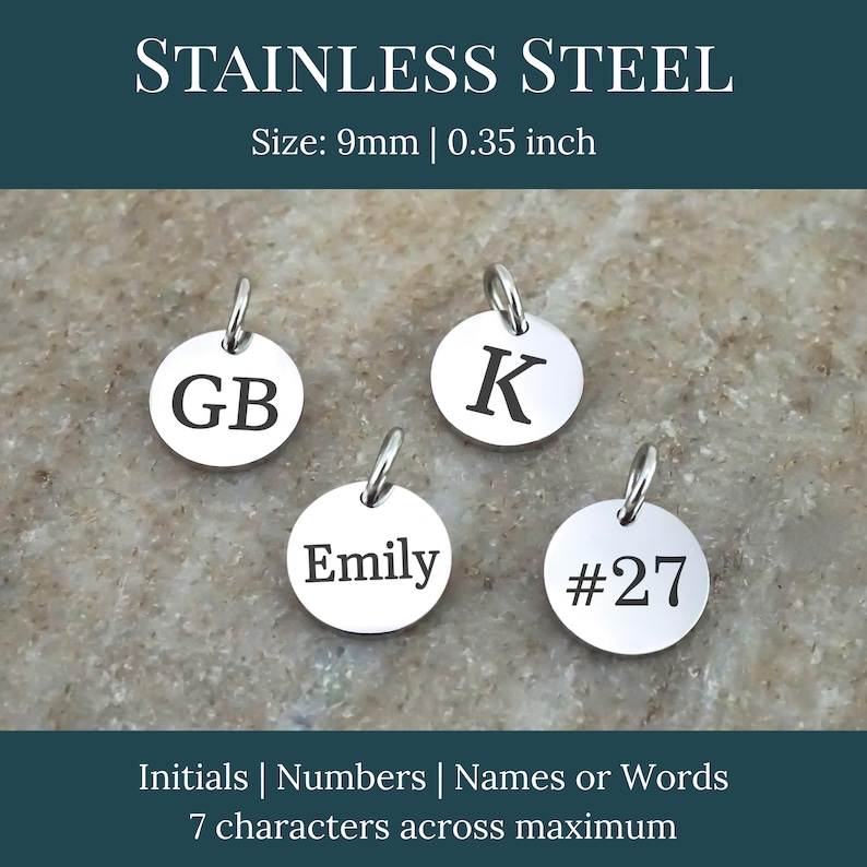 Horse Necklace - Antique Silver Horse Charm Necklace - Monogram Initial and Birthstone - Personalized Horse Jewelry - Horse Gifts imagen 6
