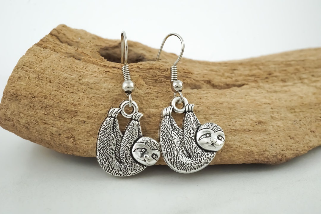 YAFEINI Faultier Halskette Aus 925 Sterling Silber – Süßes Faultier-Design, Hypoallergen – Perfekt Als Geschenk