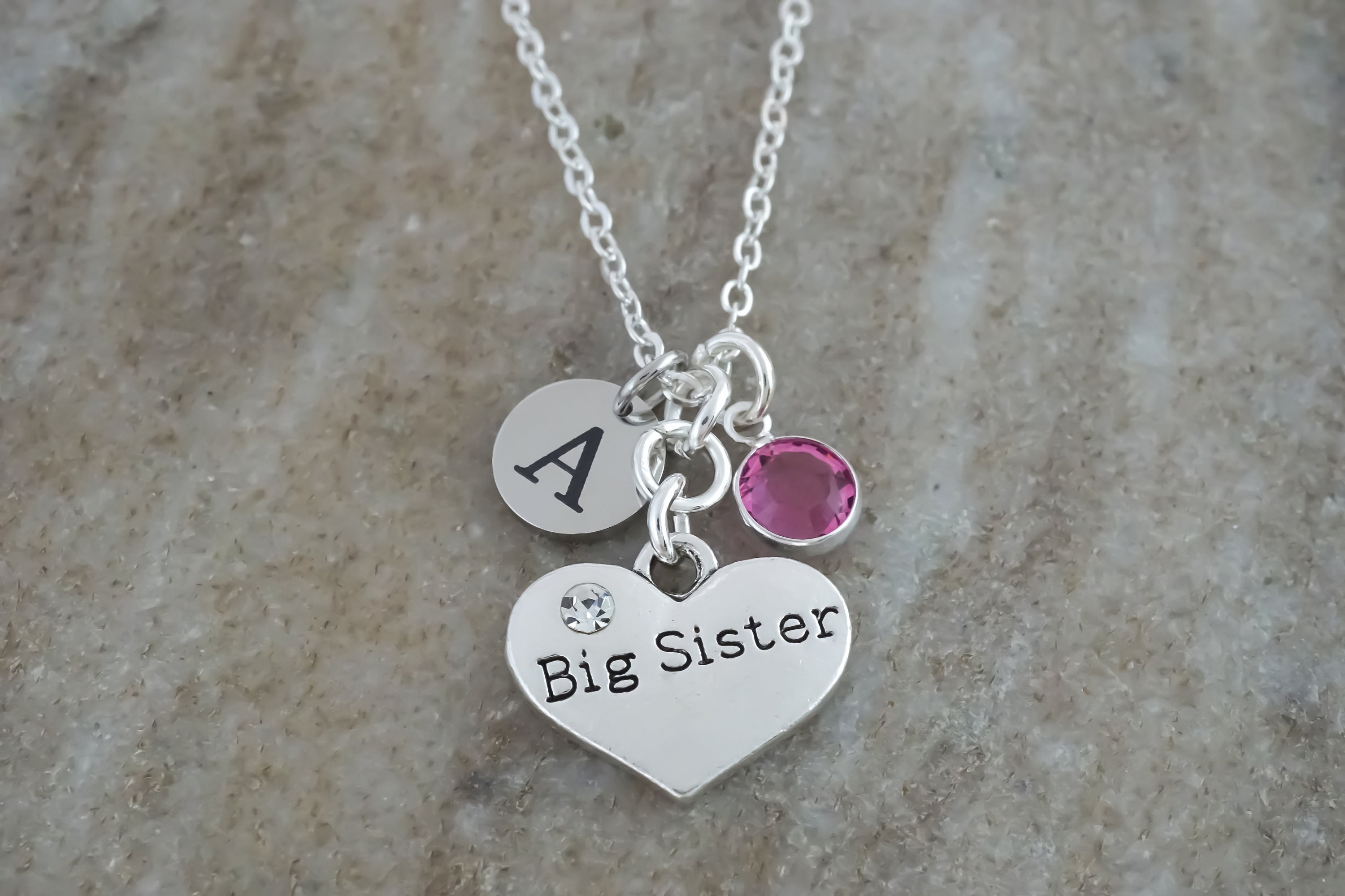 Amazon.com: Ralukiia Big Sister and Little Sister Matching Heart Necklace  Set for 2, Best Sister Ever Gifts, Birthday Jewelry Gifts for Lil Sis Big  Sis: Clothing, Shoes & Jewelry