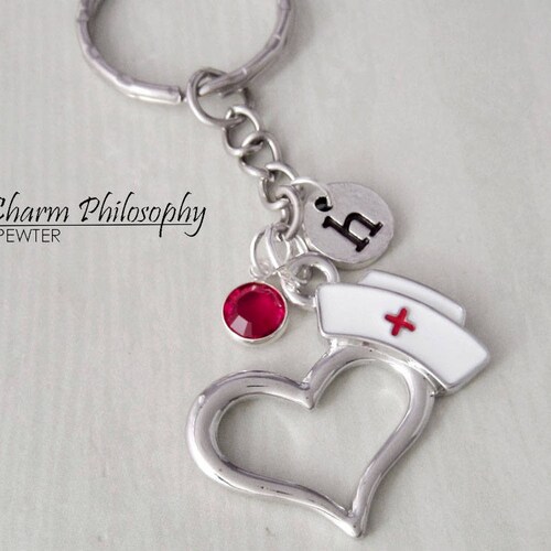 Personalized Nurse Keychain Nurse Gifts Gifts for Nurses Etsy