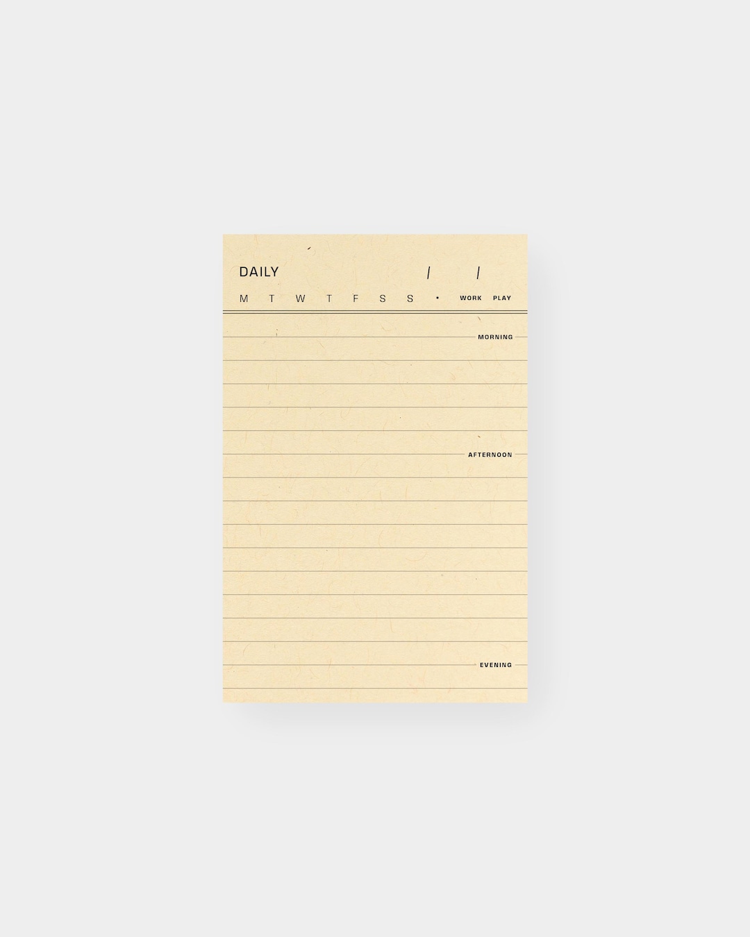 Daily Planner Notepad, Pocket-sized | Handcraft, Earth-friendly, Made ...