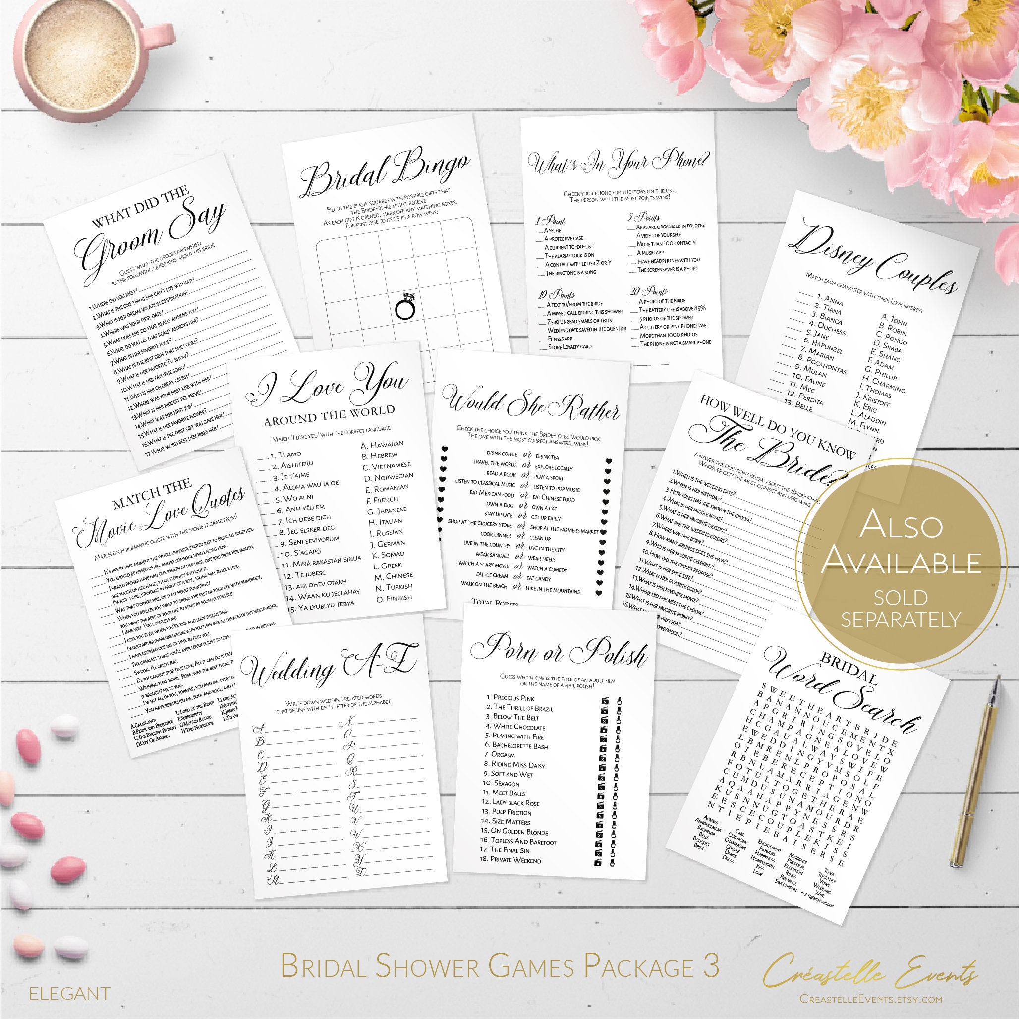 How Well Do You Know The Bride Who Knows The Bride Best Etsy