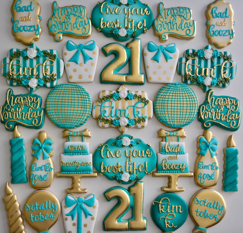 two dozen sugar cookies