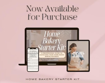 The Profitable Home Bakery Blueprint: Start & Grow a Profitable Baking Business (Digital Download)