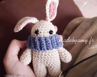 Alfred le petit lapin - Patron de crochet Amigurumi