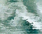 Stained Glass Sheet Sea Green Waterglass Transparent Spectrum MOSAIC