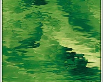 Stained Glass Sheet Light Green Waterglass Transparent Spectrum MOSAIC