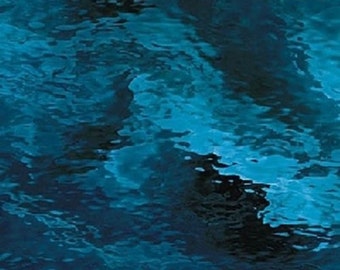 Stained Glass Sheet Steel Blue Waterglass Spectrum MOSAIC