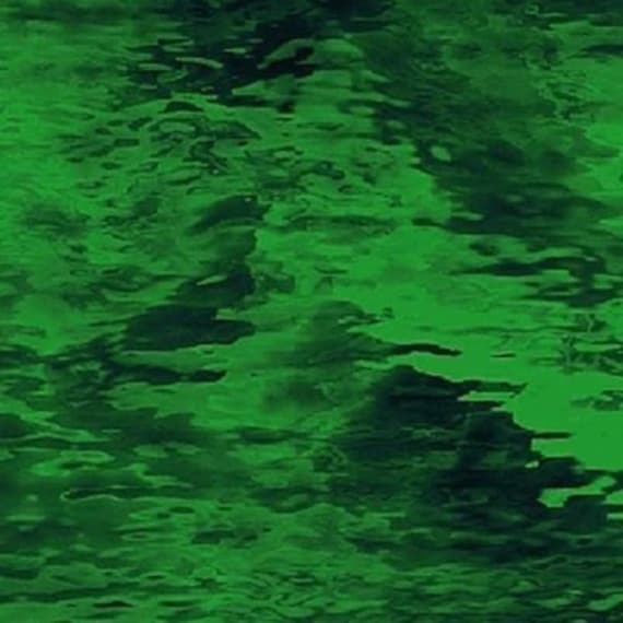 Stained Glass Sheet Emerald Green Waterglass Transparent Spectrum MOSAIC