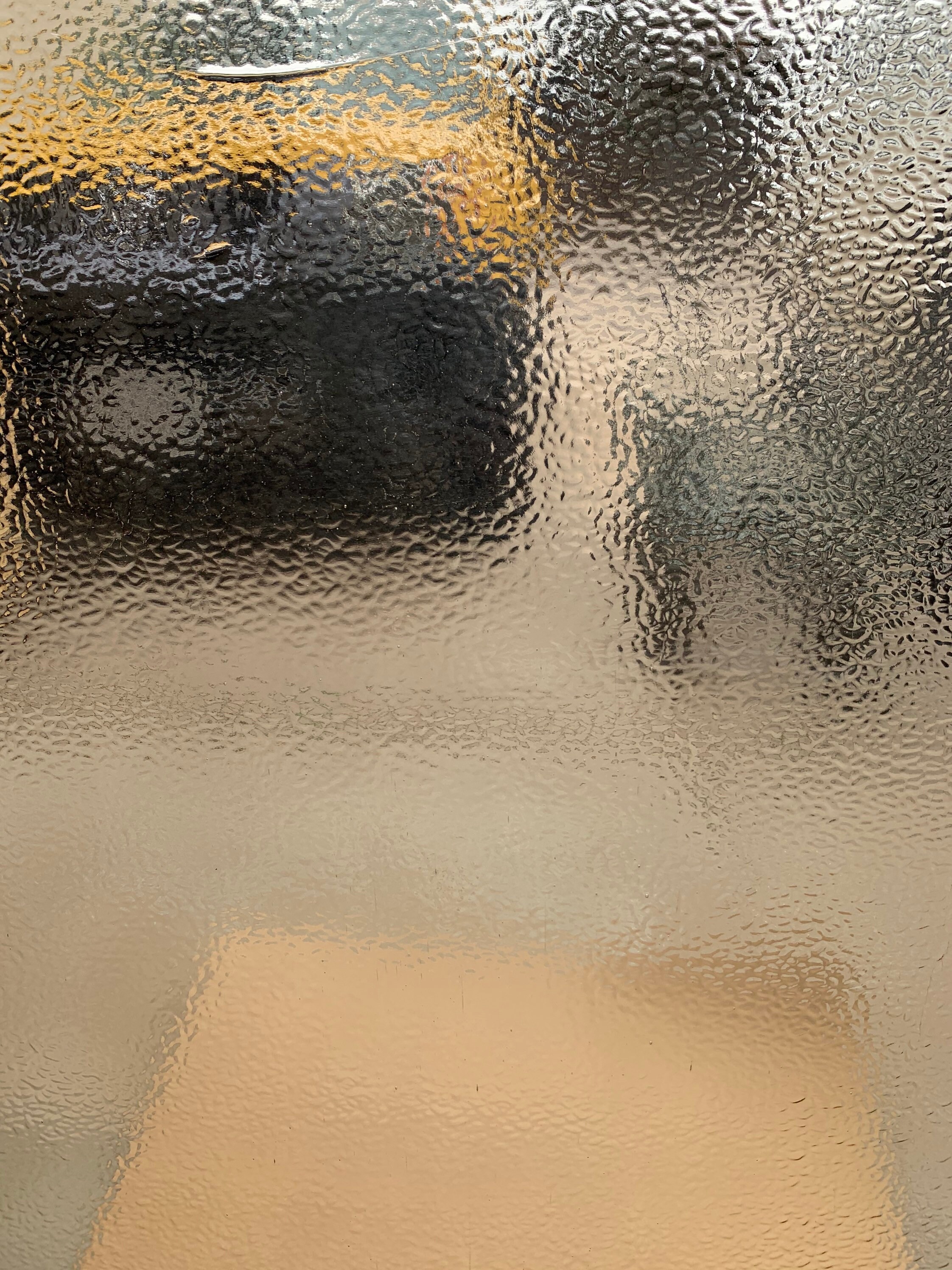 Stained Glass Sheet Antique Veil Palest Amber English Muffle Etsy