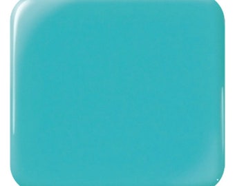 Stained Glass Sheet Turquoise Green System 96 Spectrum MOSAIC