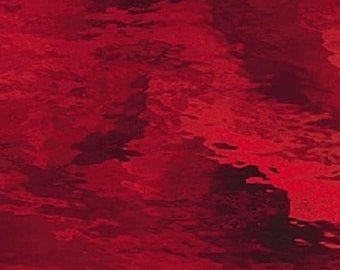 Stained Glass Sheet Ruby Red Waterglass Transparent Spectrum MOSAIC