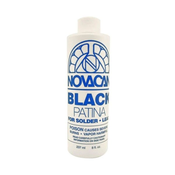 Novacan Black Patina for Solder- Lead 8oz- ORMD