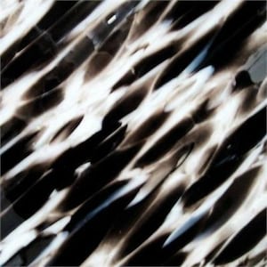 Stained Glass Sheet Spirit Glass Murano Crystal Clear Ivory Black Spectrum MOSAIC