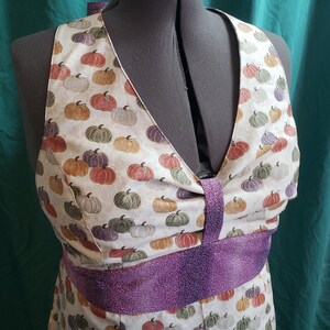Pumpkin Patch 100% Katoen Retro Halter Schort