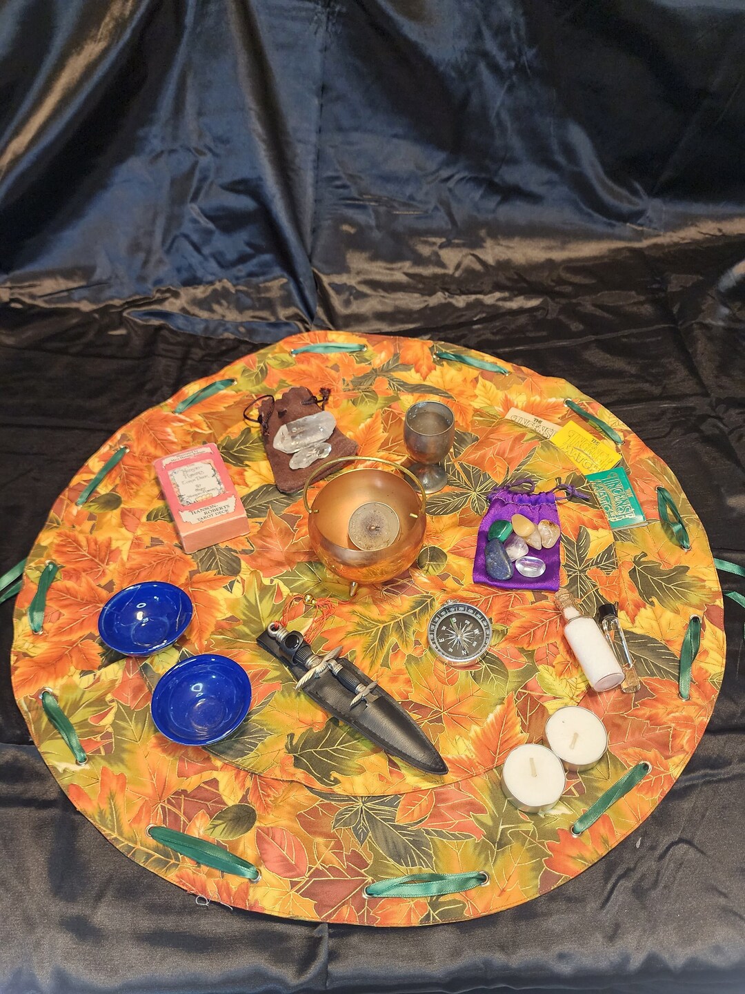 Fallen Leaves Portable Altar Bag - Etsy