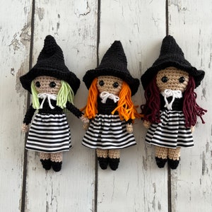 Witch, Witch Doll, Crochet Witch, Crochet Doll, Halloween, Halloween Doll, Crochet Halloween Doll, Basic Witch, Witchy Poo