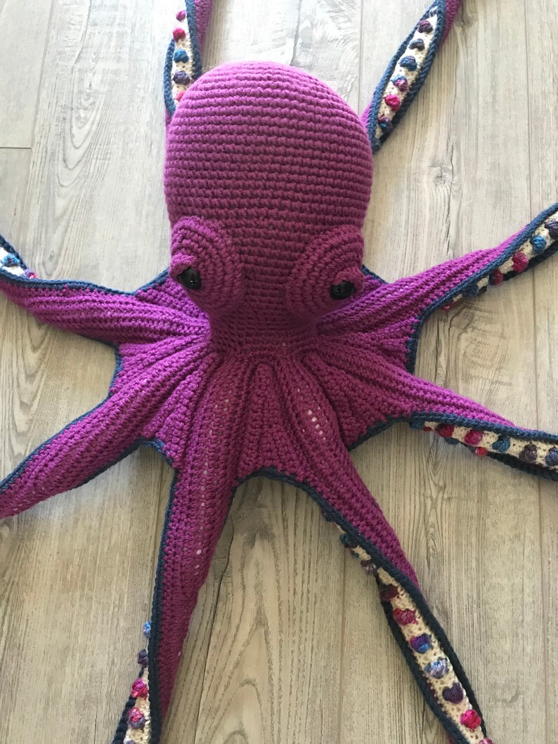 giant stuffed octopus