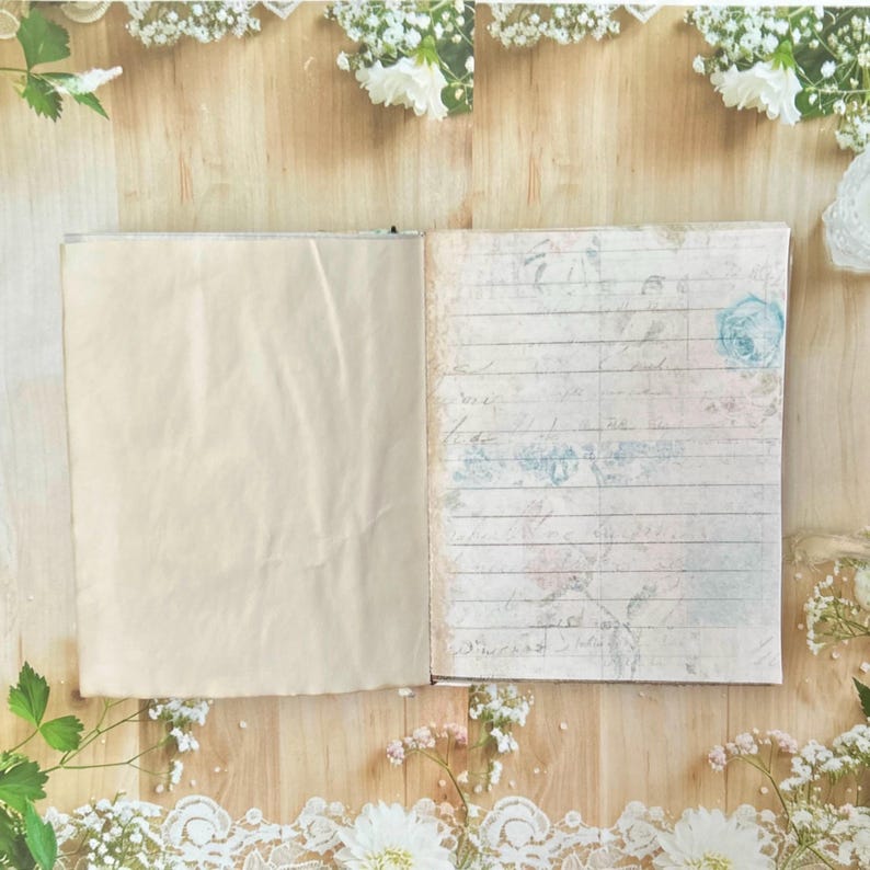 Dragonfly Writing Journal: Coffee Dyed Paper, Handmade Ephemera imagem 4