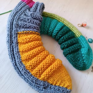 Bananensocken in flach_SPANISCH
