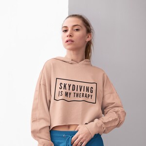Moletom feminino para paraquedismo – presente para paraquedista