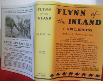 Ion L Idriess Flynn of the Inland 2nd ed 1932 HC copy jacket