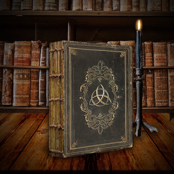 Front cover for for a spell book