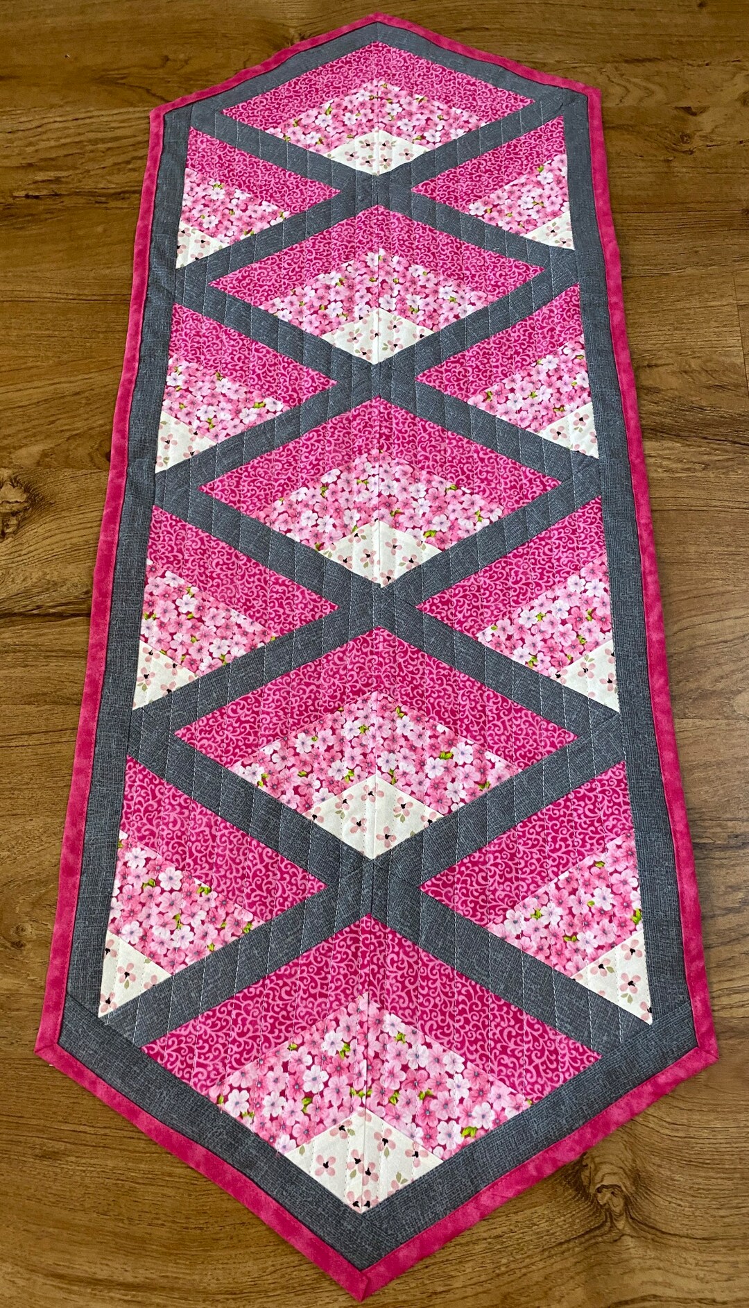 Pink Dogwood Quilted Table Runner GFTOTL2877