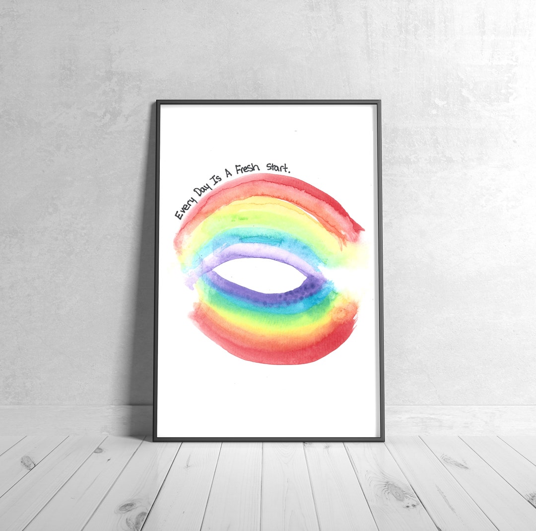 Every Day is A Fresh Start Digital Download - Etsy