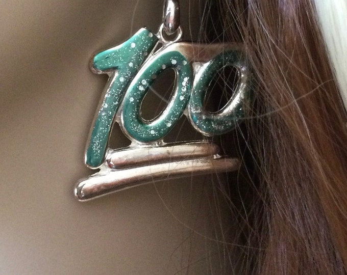 100 days Smarter 100 days clean 100th day of school Kindergarten Teacher earrings ONE HUNDRED earrings 100 days Cray Cray 100 bday