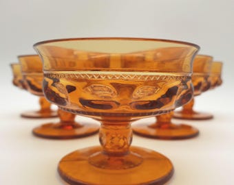 Vintage Colony Crown Gold Champagne Coupe, Set of 10