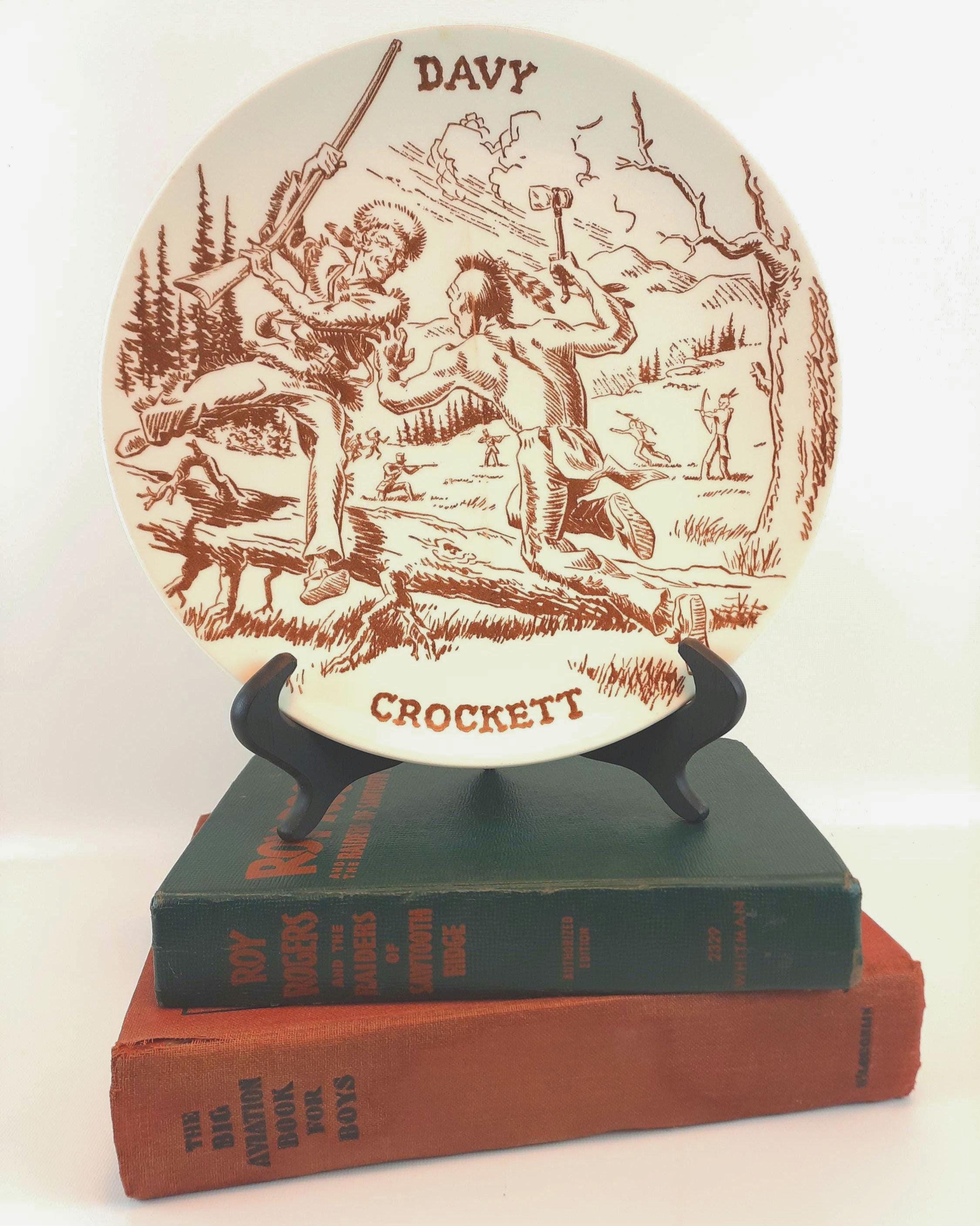 Davy Crockett Plates - Etsy