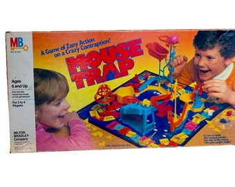 Vintage 1963 Original Mouse Trap Game by Ideal 