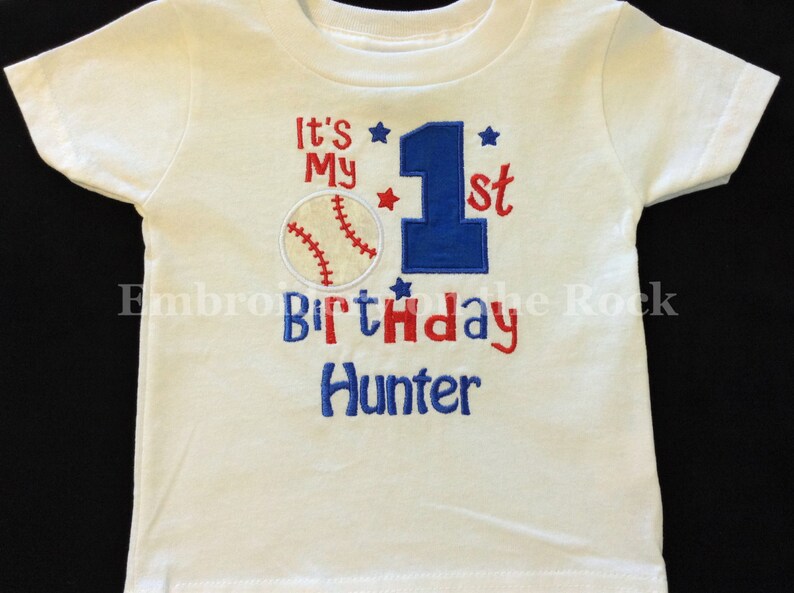 my 1st birthday shirt