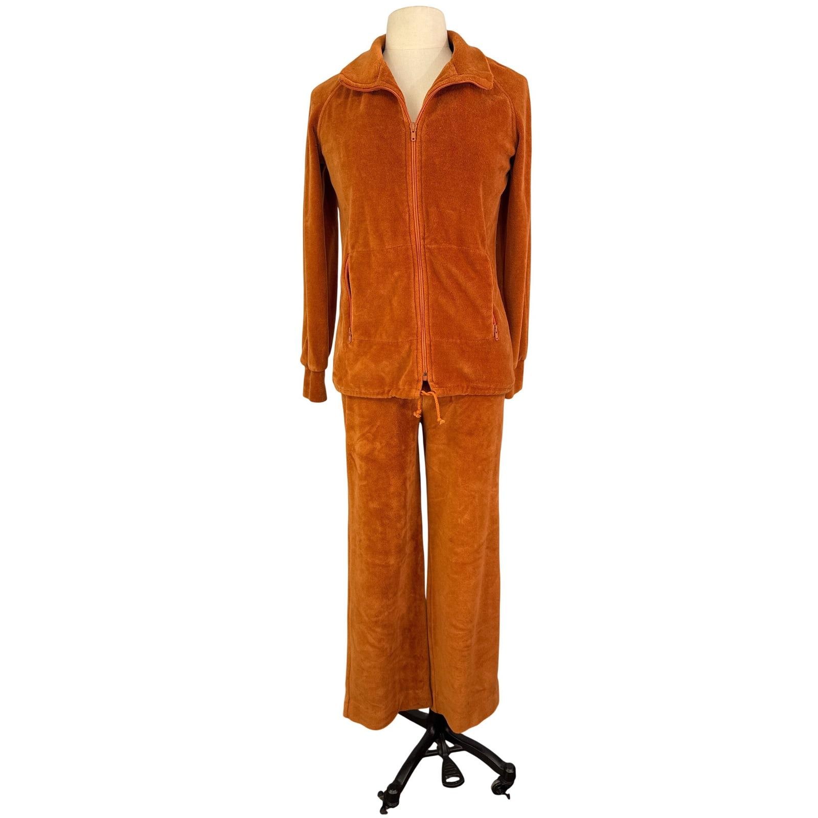 70s Velour Tracksuit - Etsy Canada