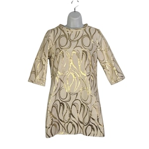 pink and gold hoco dress Gold Metallic Pleated Maxi Dress main image 0