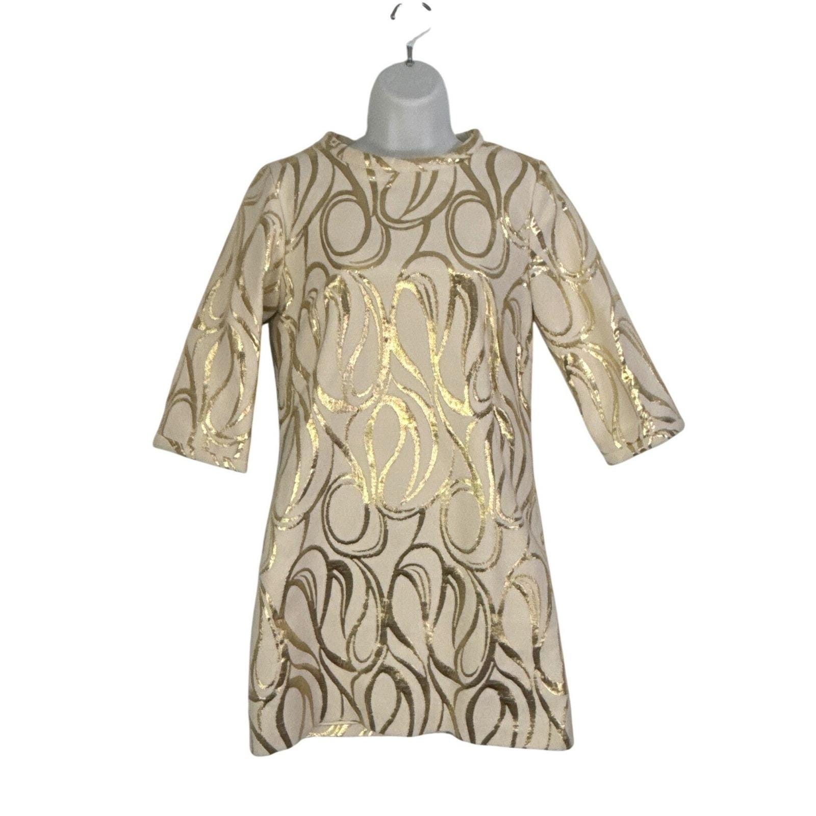 milly gold dress Milly Colette Dot Sequin Mini Dress main image 1