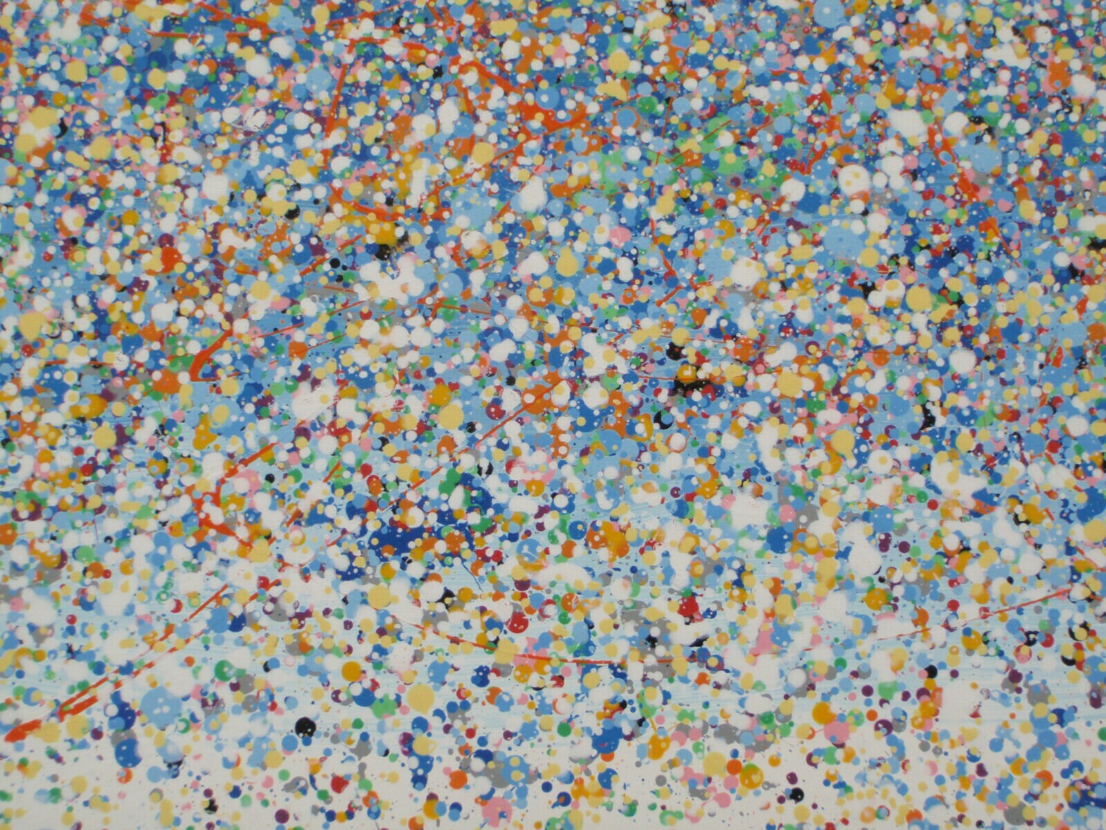 Oversize Abstract Original Wall Art Landscape Painting Blue | Etsy