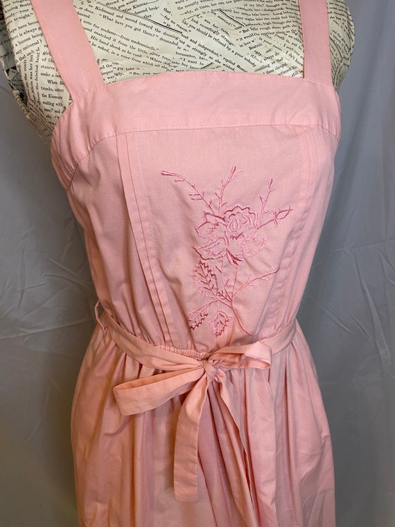 70s Miss Joni of California pink sundress // vint… - image 3