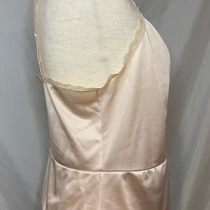 80s Montgomery Ward lace satin camisole vintage lace and satin camisole size 36 image 4