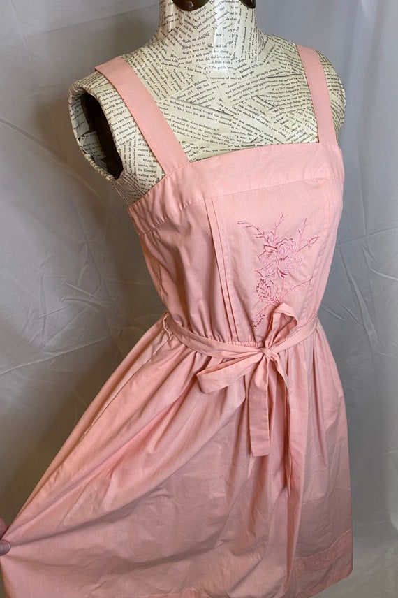 70s Miss Joni of California pink sundress // vint… - image 6