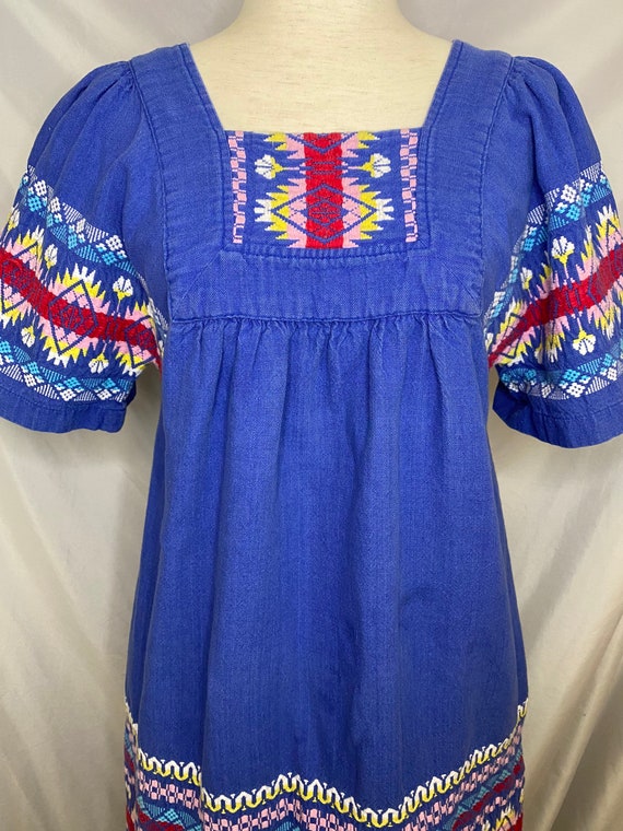 70s Paulina’s Guatemalan woven dress | vintage wo… - image 4