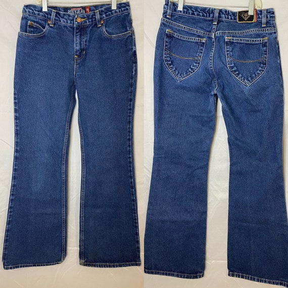 90s Quicksilver Roxy flare jeans // vintage flare… - image 1