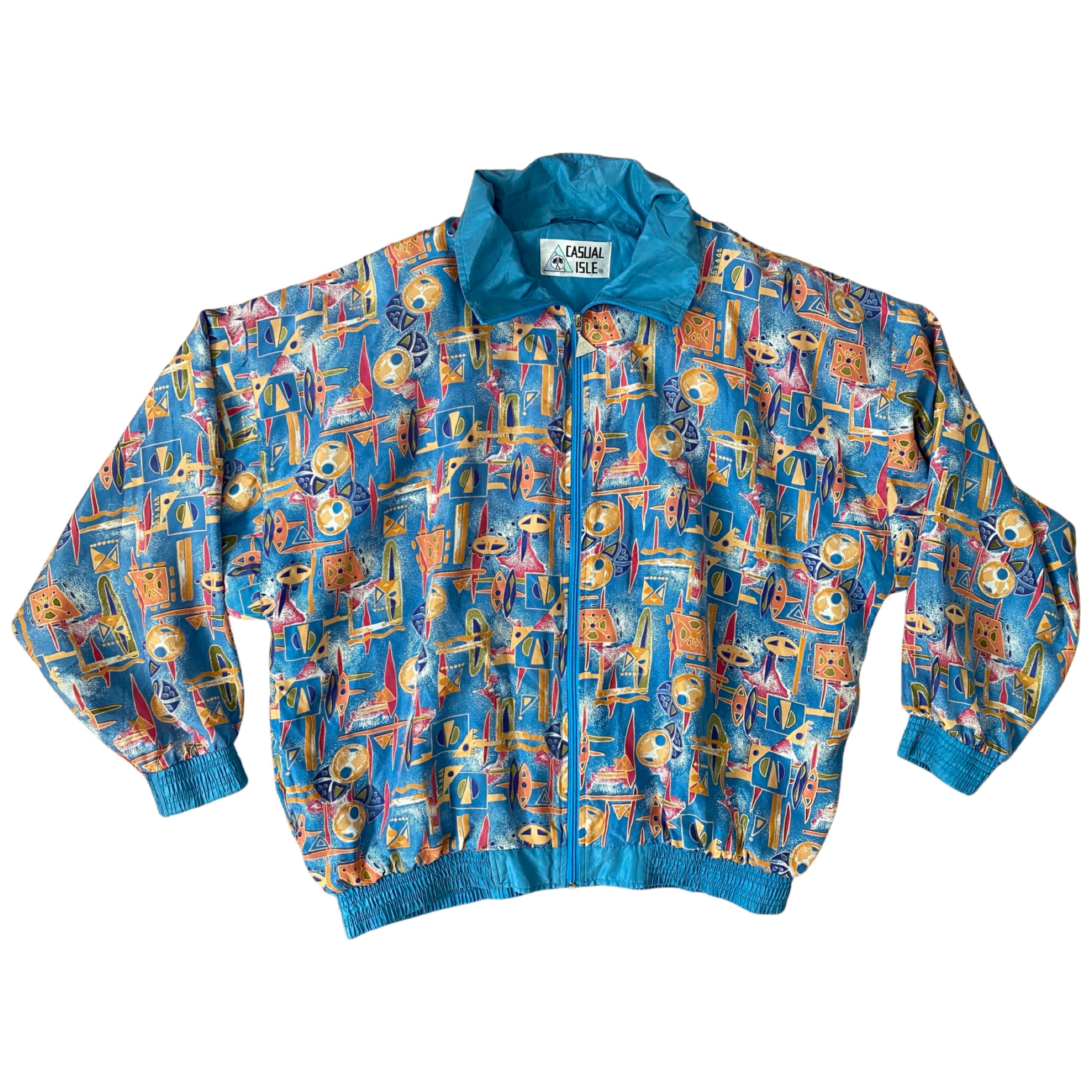80s casuals yachting jacket