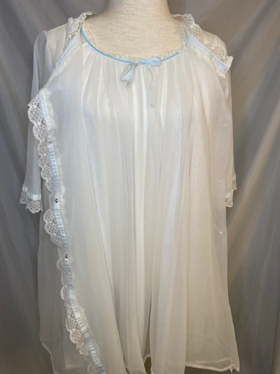 50s Lisette negligee and peignoir set | vintage L… - image 5