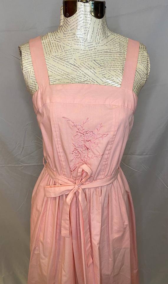 70s Miss Joni of California pink sundress // vint… - image 2