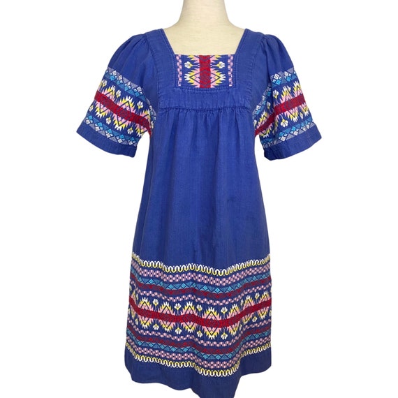 70s Paulina’s Guatemalan woven dress | vintage wo… - image 2