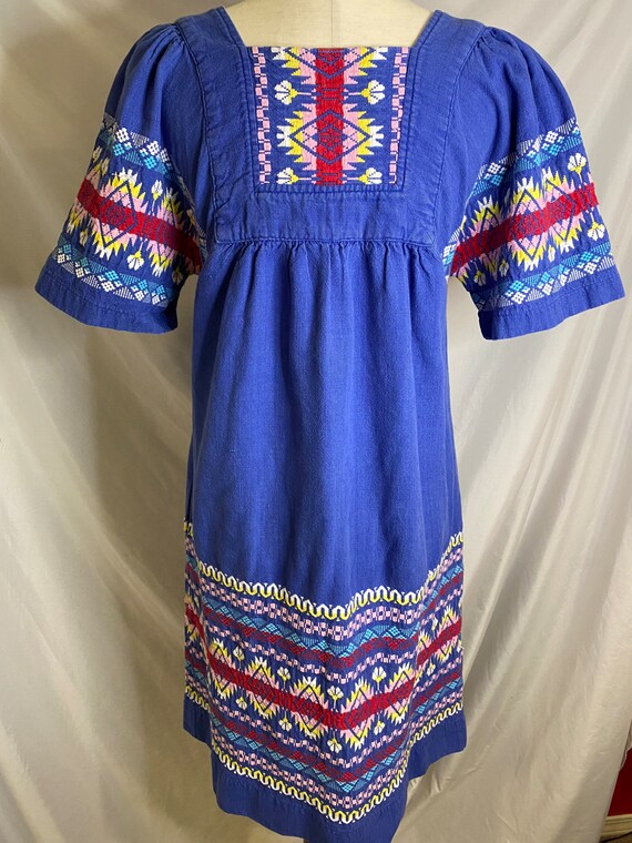 70s Paulina’s Guatemalan woven dress | vintage wo… - image 8