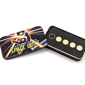 Machined Brass Space Dots (Magnetic)