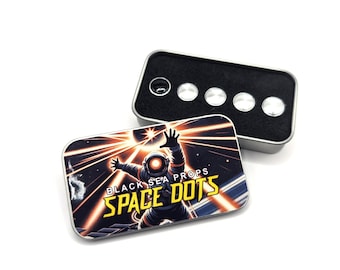 Machined Aluminum Space Dots (Magnetic)